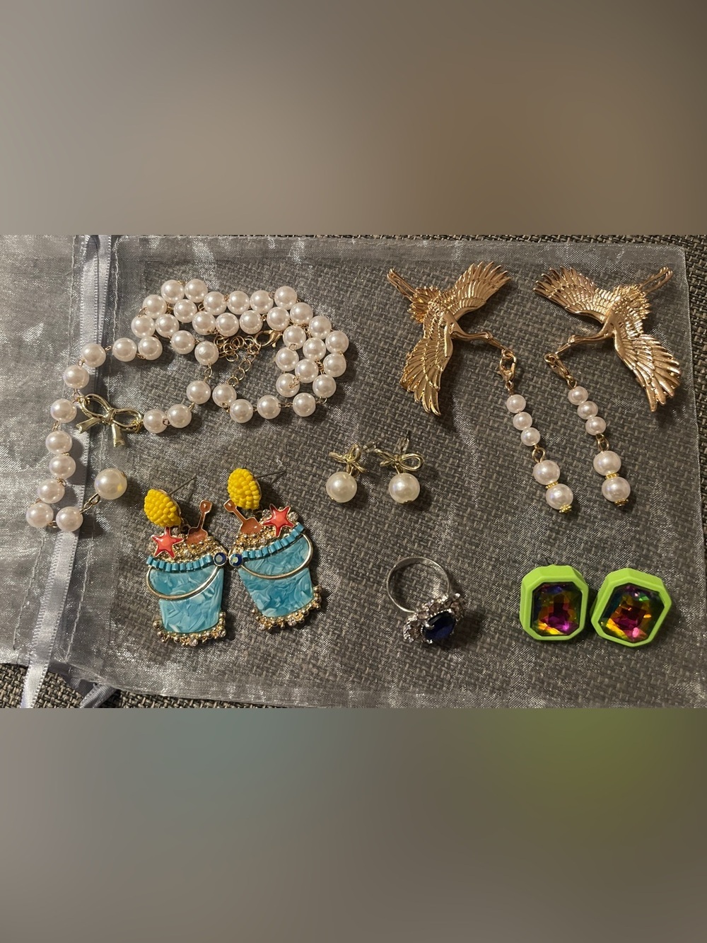 Assorted Costume Jewelry and Accessories Bundle Set *Minor Flaws*